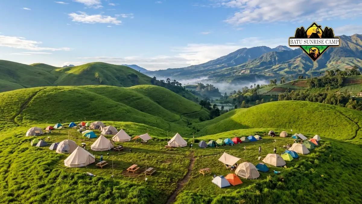 Camping Hutan Pinus vs Teletubbies Batu