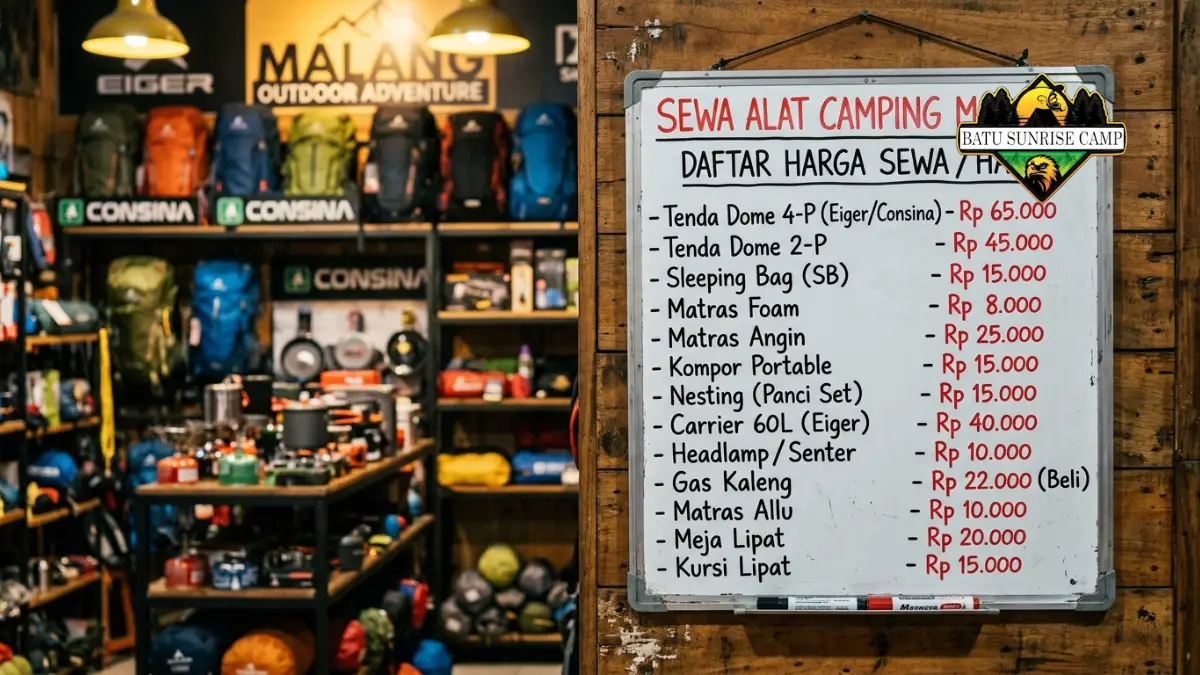 Biaya Sewa Tenda Camping Kisaran dan Faktornya