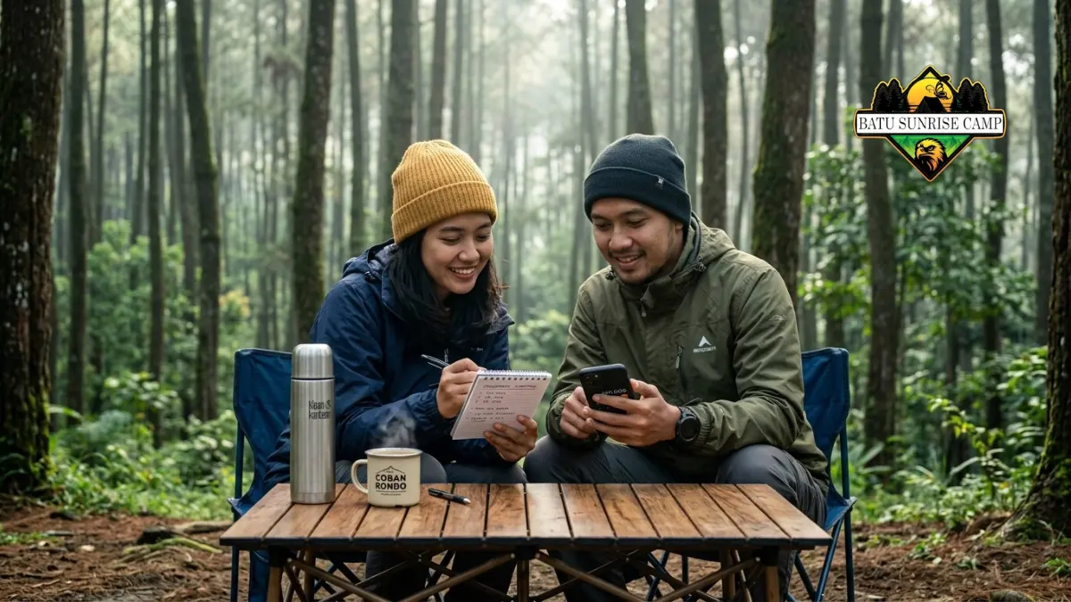Estimasi biaya camping di Coban Rondo 2026