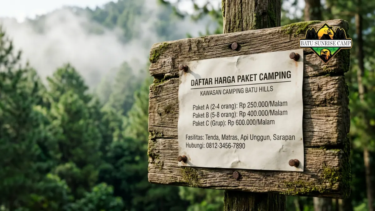 Kisaran Biaya dan Faktor yang Memengaruhi Harga Paket Camping Ground di Batu