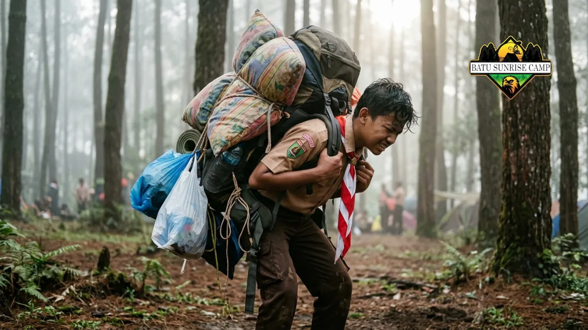 Kesalahan Umum Menyiapkan Peralatan Kemah Pramuka