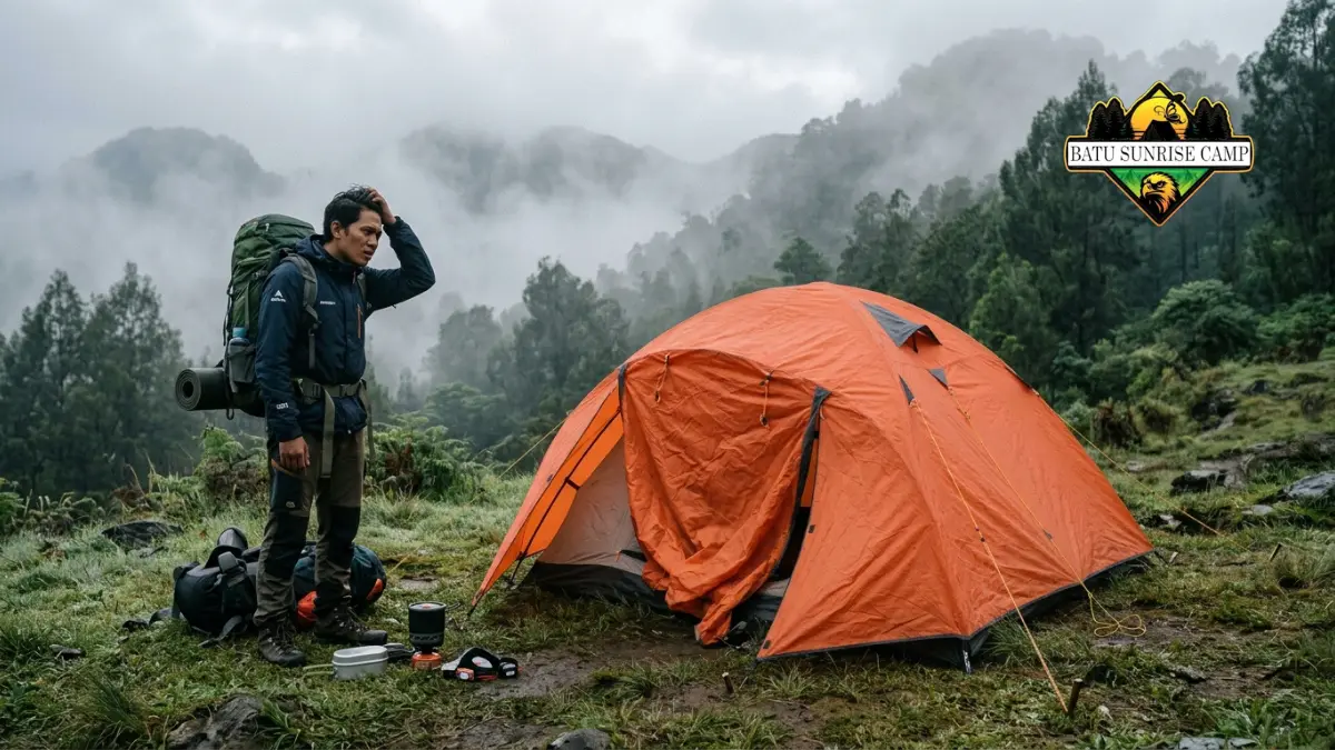 Kesalahan Umum Merakit Tenda Camping dan Solusinya