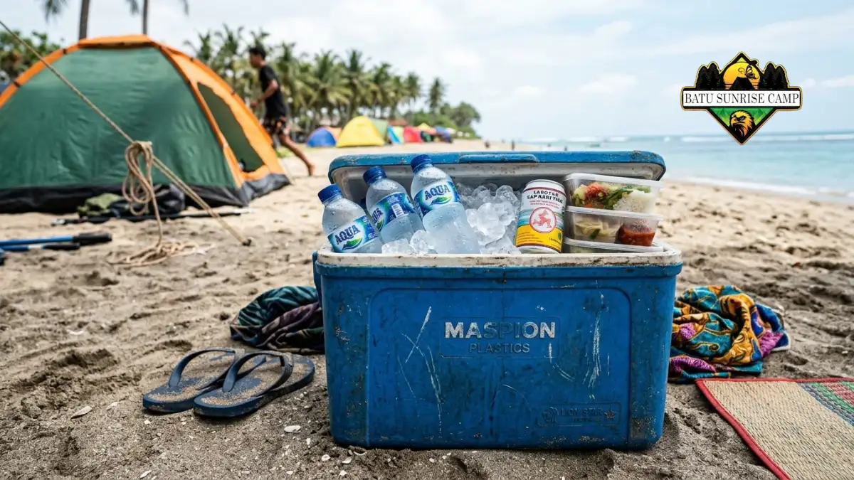 Cara Menyimpan Makanan Camping Pantai Agar Awet