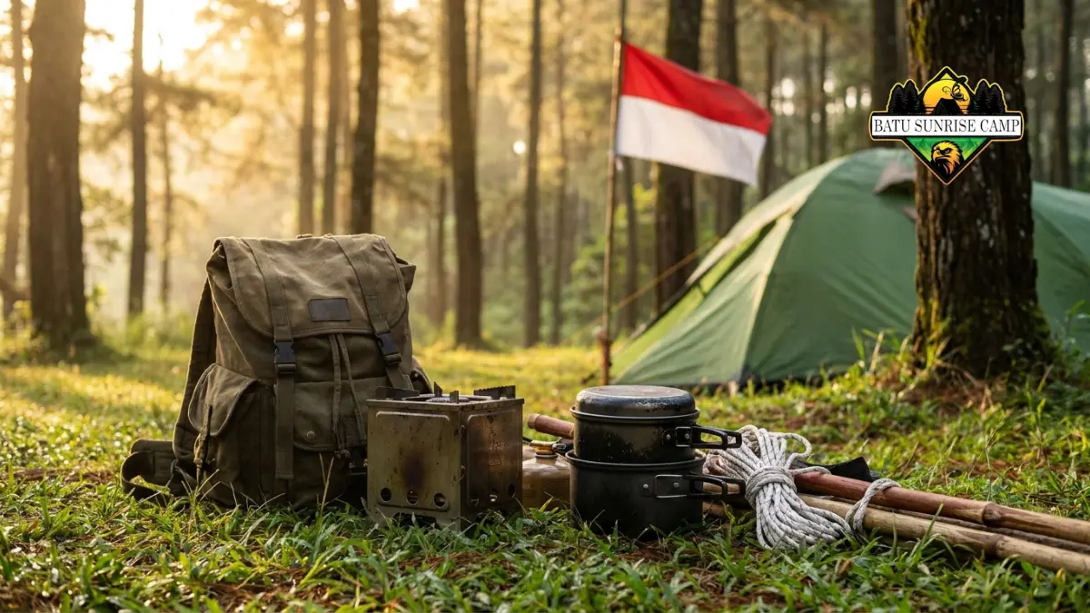 Perlengkapan regu kemah pramuka